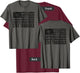 Stay Triggered American Flag Shirt | Pro Trump Gun Owner Men T-Shirt - T-Shirt | Maroon