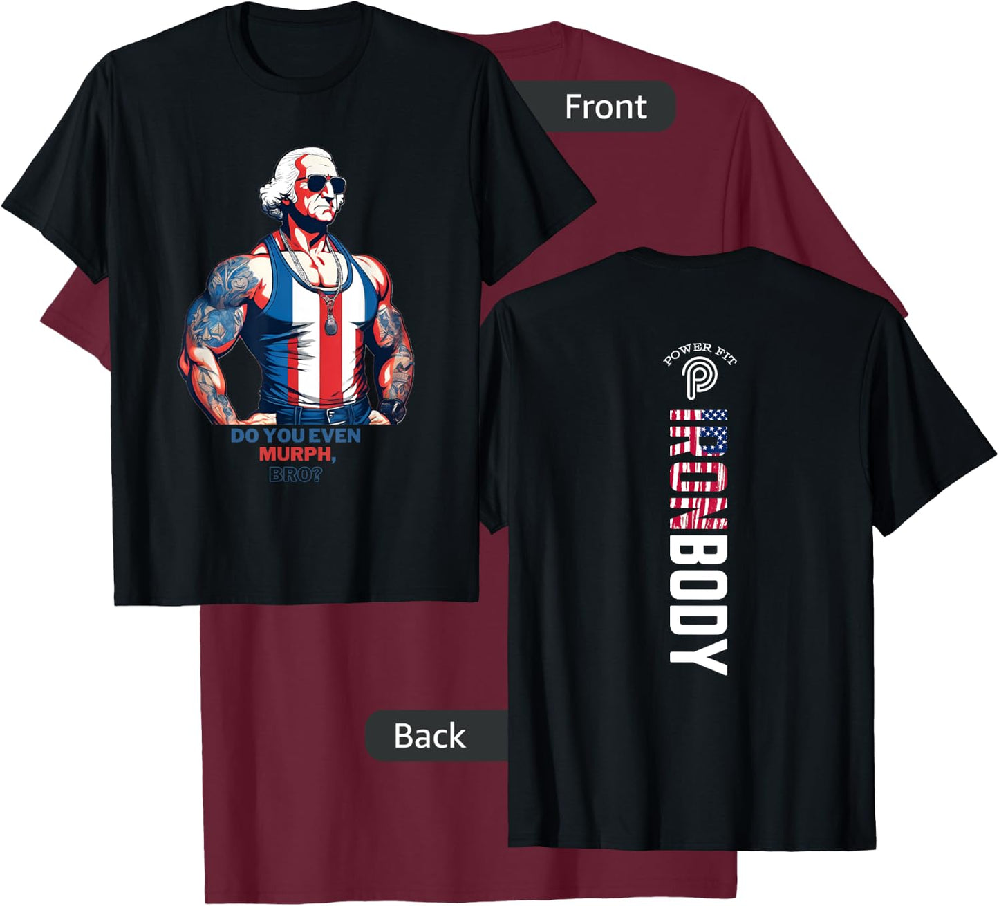 Do you even Murph, Bro? T-Shirt - T-Shirt | Maroon