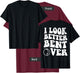 I Look Better Bent Over Funny Apparel T-Shirt - T-Shirt | Maroon