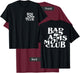 Bad Ass Moms Club, Badass Mama - Front and Back T-Shirt - T-Shirt | Maroon
