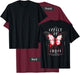 Y2K Back Print Streetwear Fashion Women Men Retro Butterfly T-Shirt - T-Shirt | Maroon