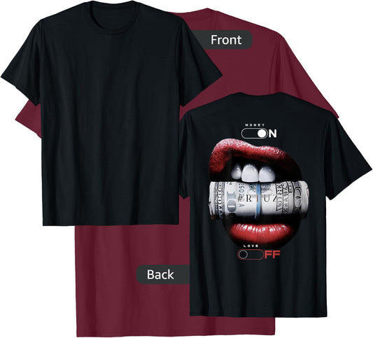 Modern hip hop vintage graffiti urban back print streetwear , Small T-Shirt - T-Shirt | Maroon