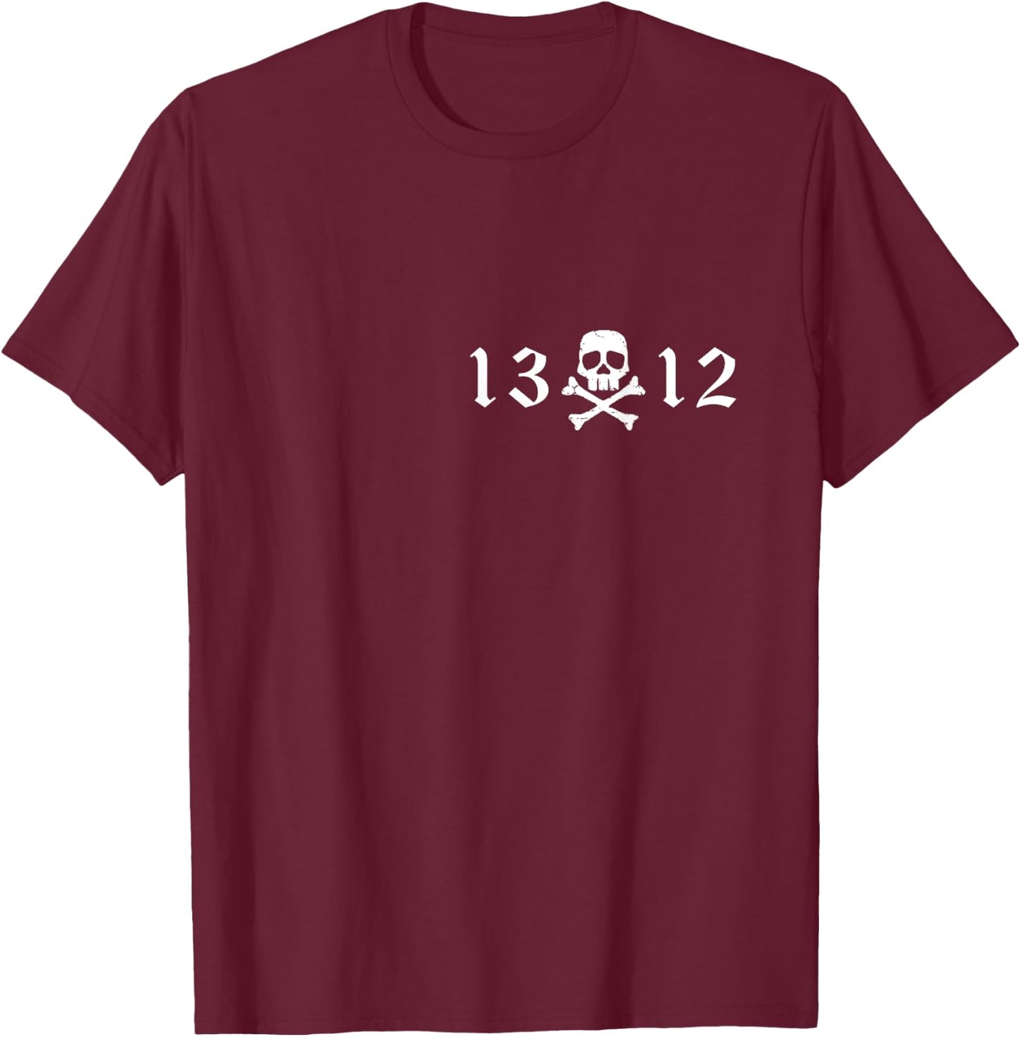1312 , Cushion 1312 1312 Football Shirt Stadium T-Shirt - T-Shirt | Maroon
