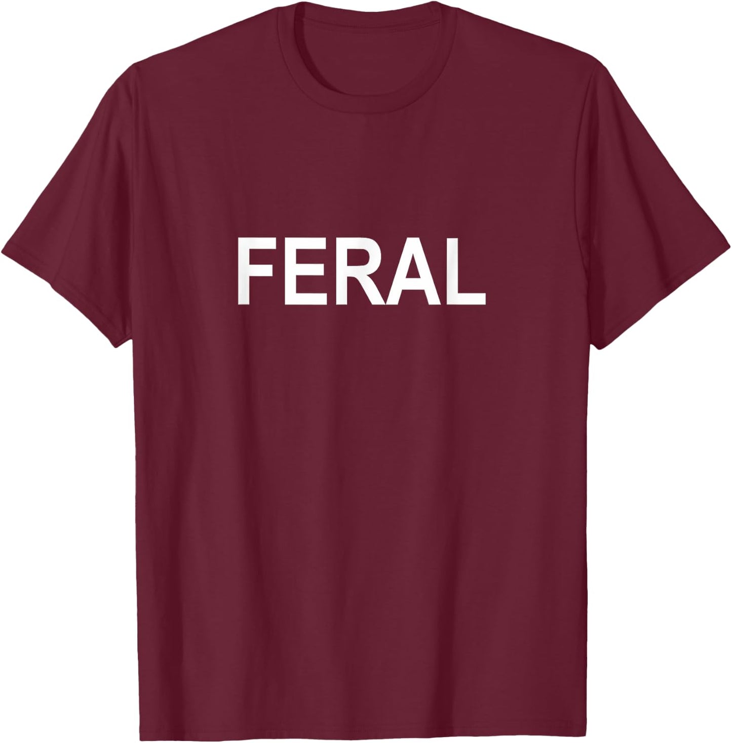 Feral T-Shirt - T-Shirt | Maroon