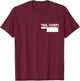 YES, CHEF Professional Sous Chef Funny Simple Text Meme T-Shirt - T-Shirt | Maroon