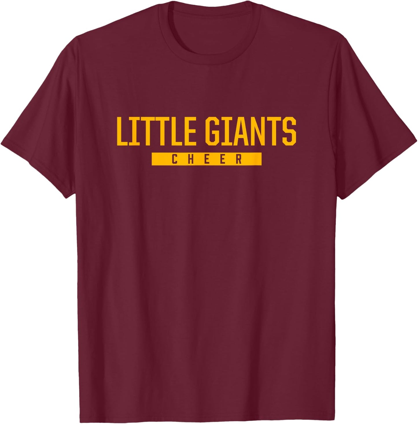 Waynesboro Little Giants Cheer HS T-Shirt - T-Shirt | Maroon