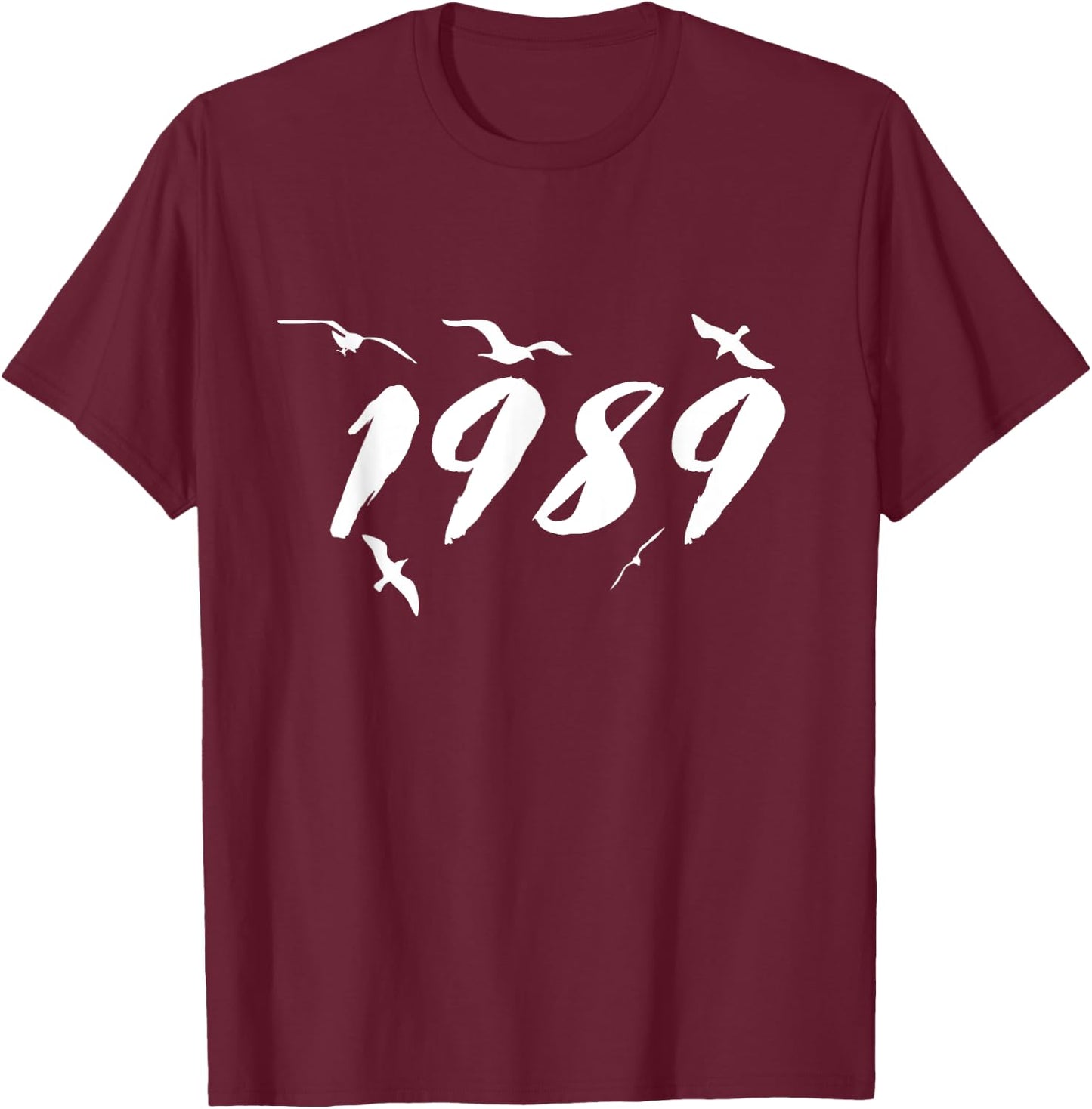 1989 Seagulls T-Shirt - T-Shirt | Maroon
