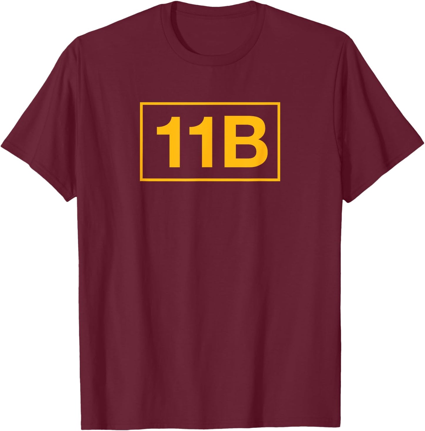11B Infantryman T-Shirt - T-Shirt | Maroon