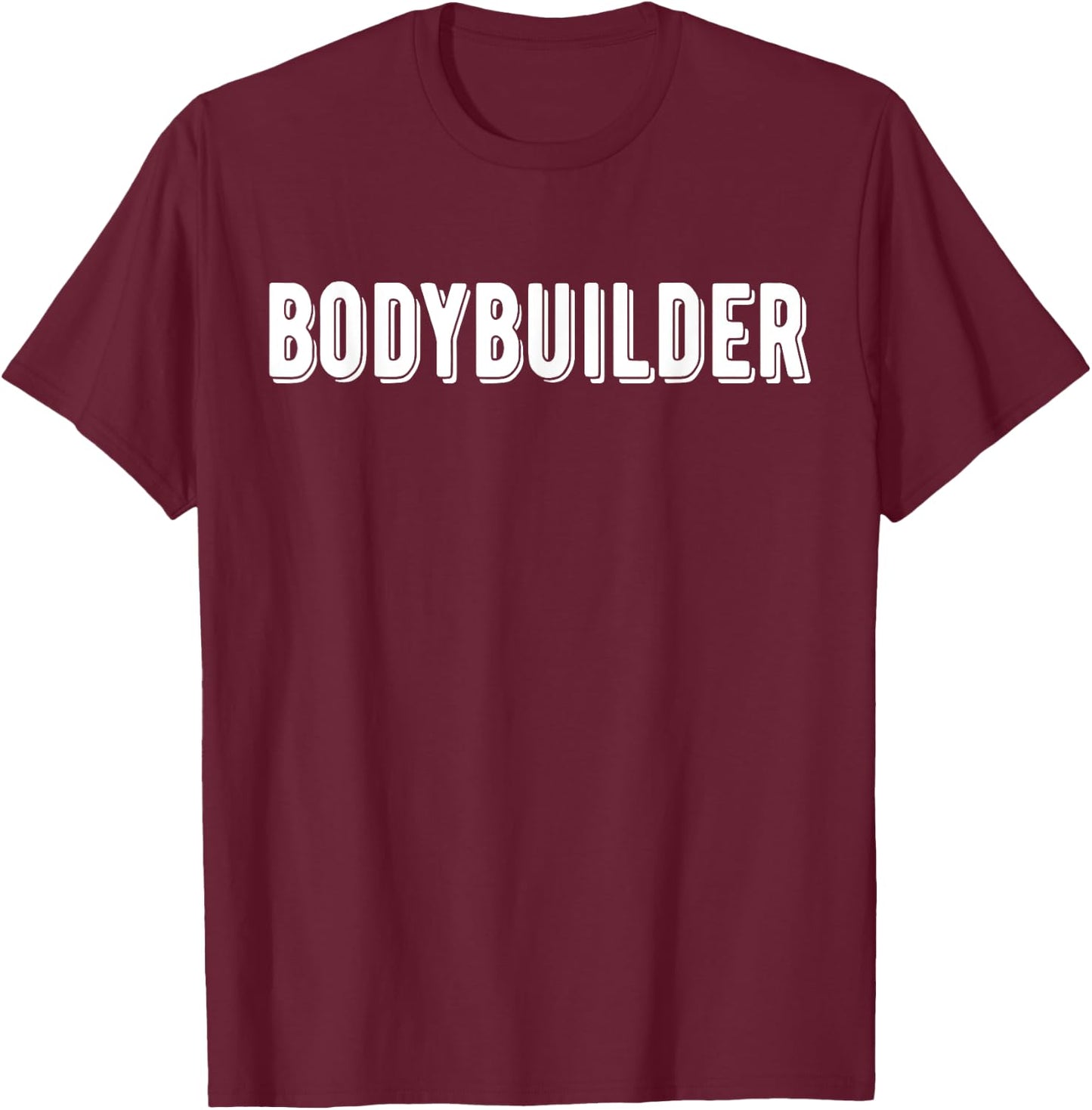 Workout Fitness Mom Bodybuilder Pregnancy Announcement T-Shirt - T-Shirt | Maroon