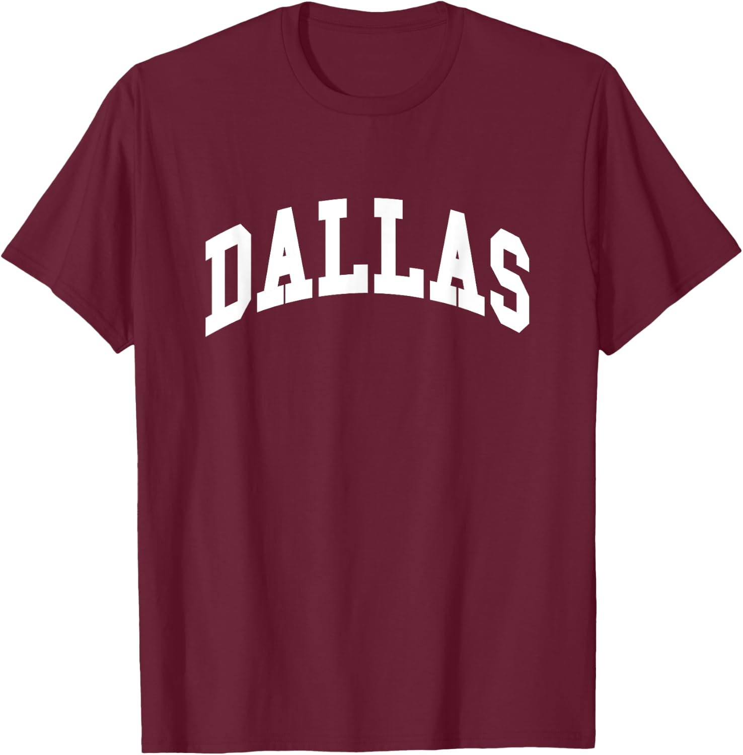 DALLAS - Throwback Design - Classic T-Shirt - T-Shirt | Maroon