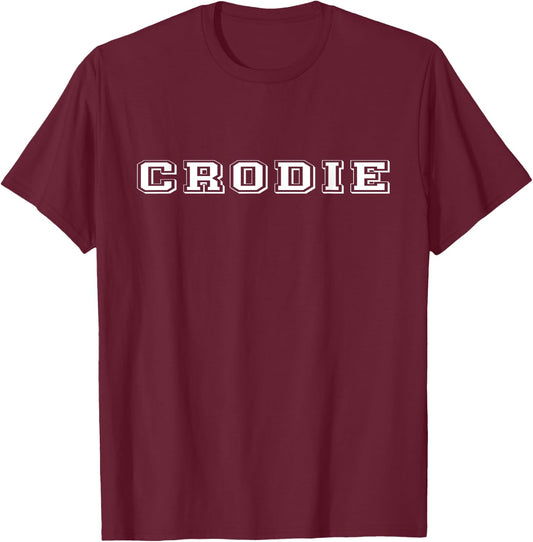 Crodie Slang Meme T-Shirt - T-Shirt | Maroon