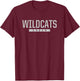 Walnut Grove Wildcats Cheer HS T-Shirt - T-Shirt | Maroon