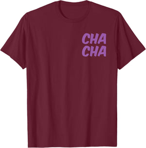 Cha Smooth Meme Front & Back T-Shirt - T-Shirt | Maroon