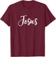 Jesus T-Shirt - T-Shirt | Maroon
