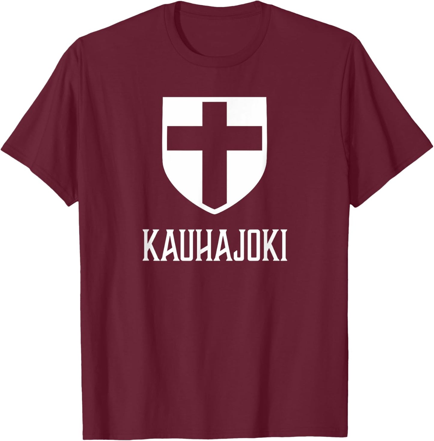 Kauhajoki, Finland - Finnish Suomi T-Shirt - T-Shirt | Maroon