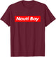 Nauti Boy - Men's Boat Cruising T-Shirt - T-Shirt | Maroon