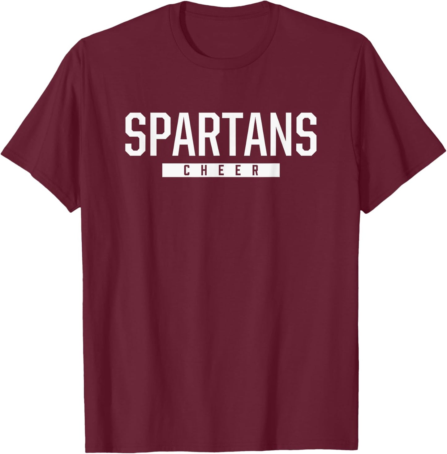 Richmond Spartans Cheer HS T-Shirt - T-Shirt | Maroon