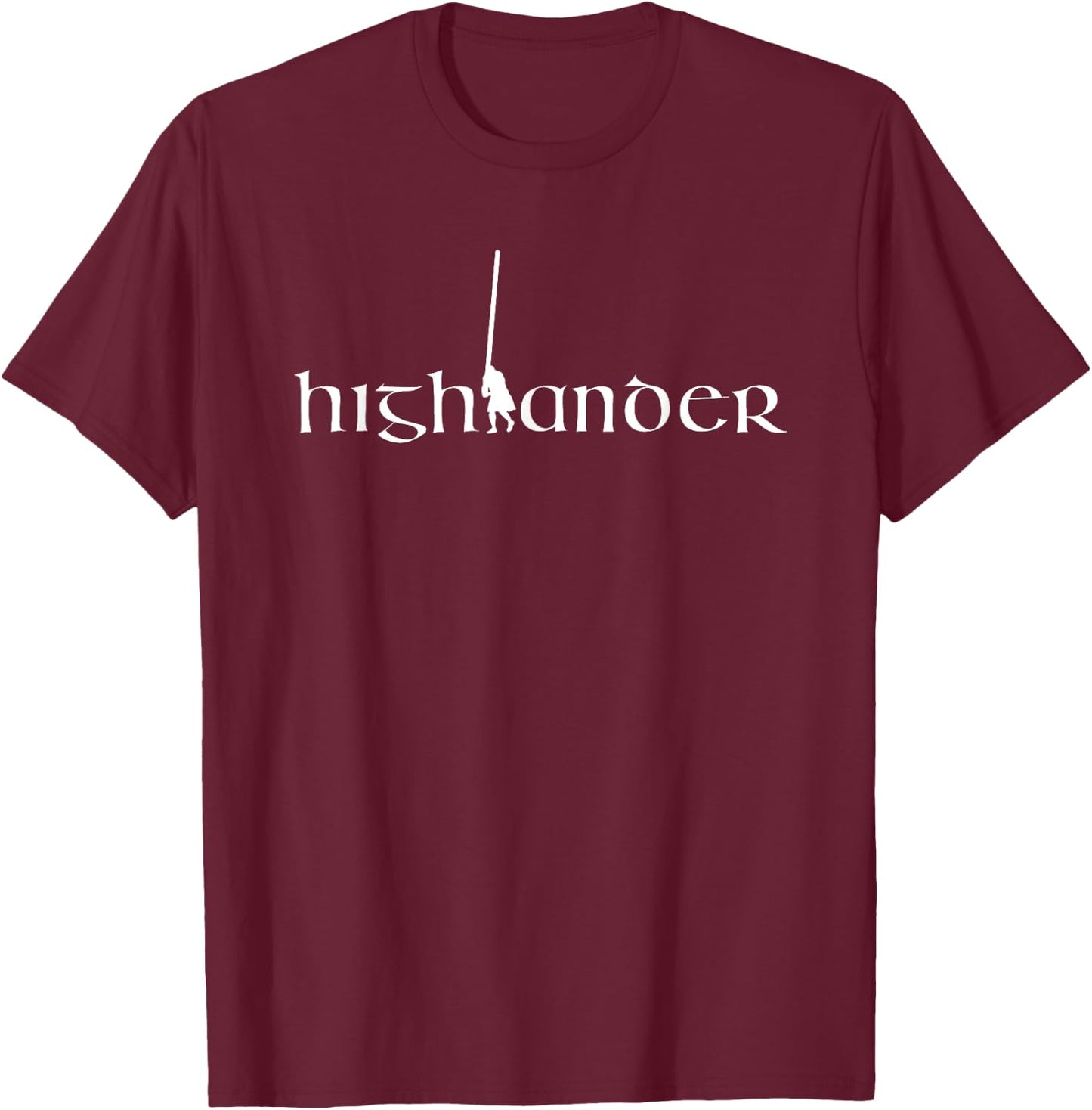 Highland Games Highlander Gift T-Shirt - T-Shirt | Maroon