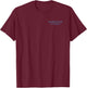 Gustavia St. Barts Stingray Ocean Animals (Front & Back) T-Shirt - T-Shirt | Maroon