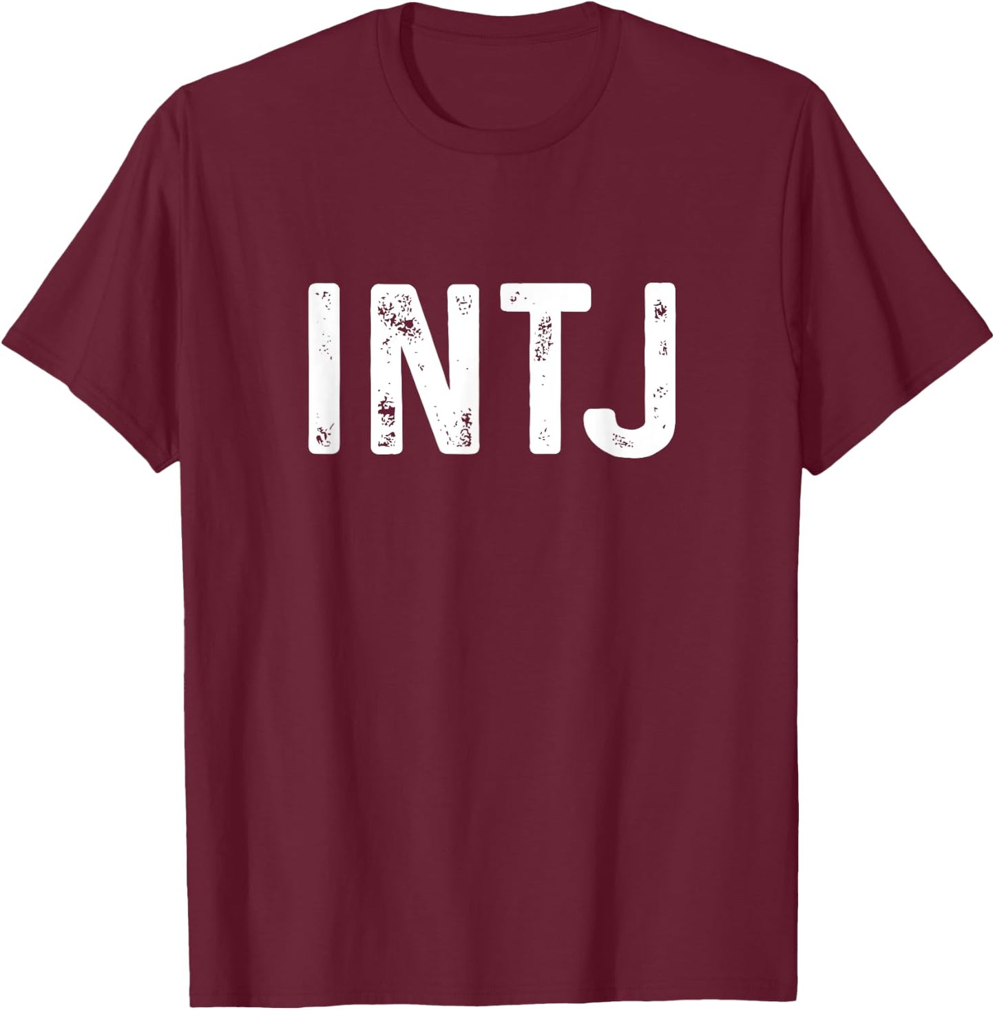 Intj T-Shirt - T-Shirt | Maroon