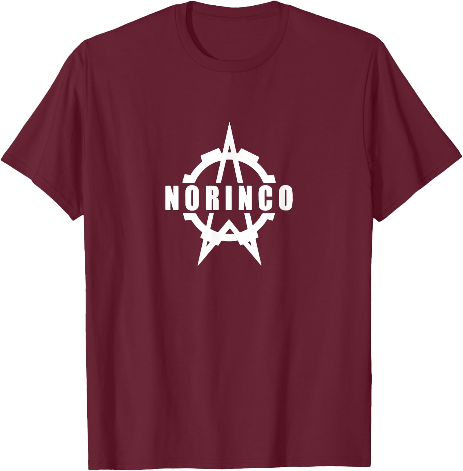 Norinco Chinese Ak-47 Rifle Misurp Ak 74 SKS 7.62 Range T-Shirt - T-Shirt | Maroon