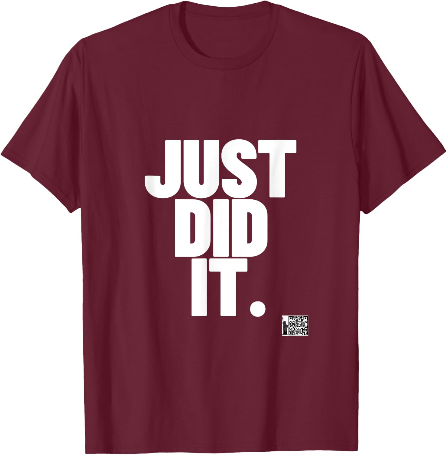 Apparel by Greg -Adults, -Kids Modern Black Small Sports T-Shirt - T-Shirt | Maroon