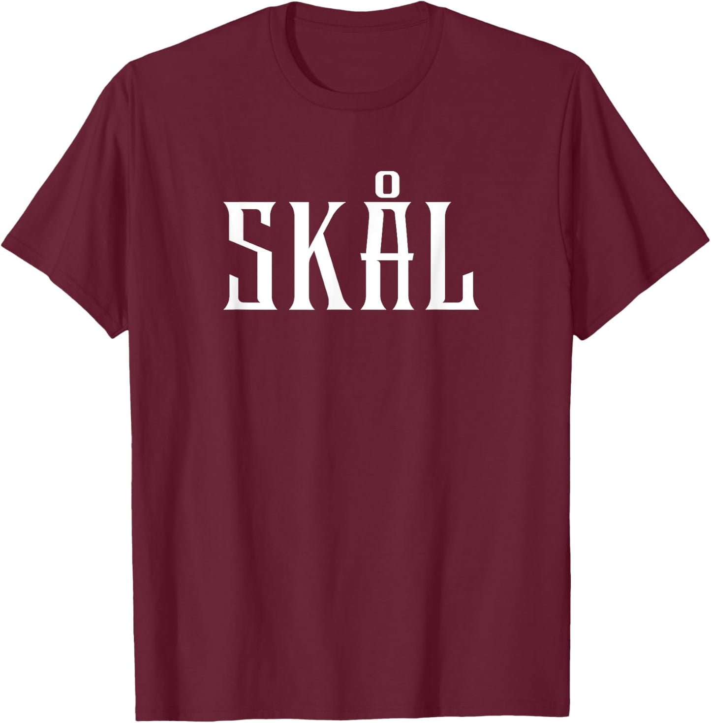 Skål Prost Sweden Norway and Iceland Viking T-Shirt - T-Shirt | Maroon