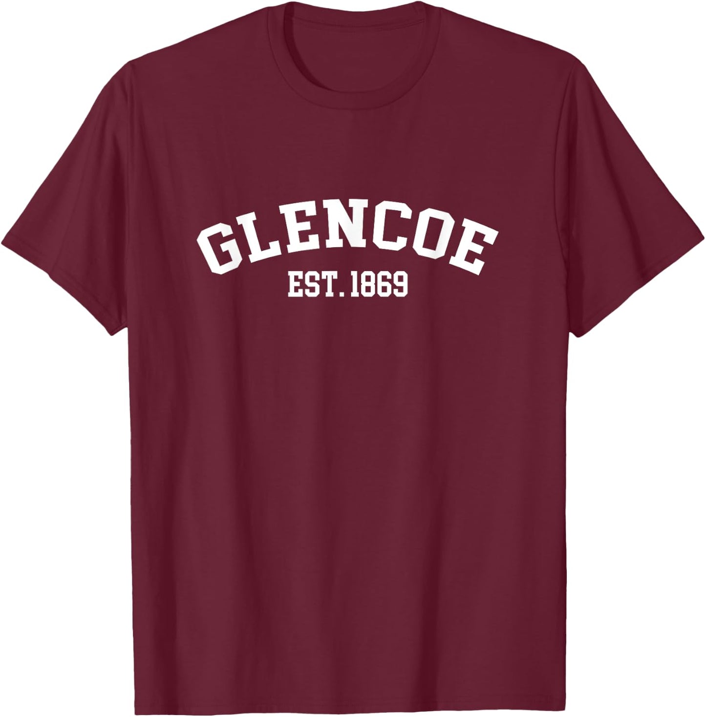 Classic Glencoe T-Shirt - T-Shirt | Maroon