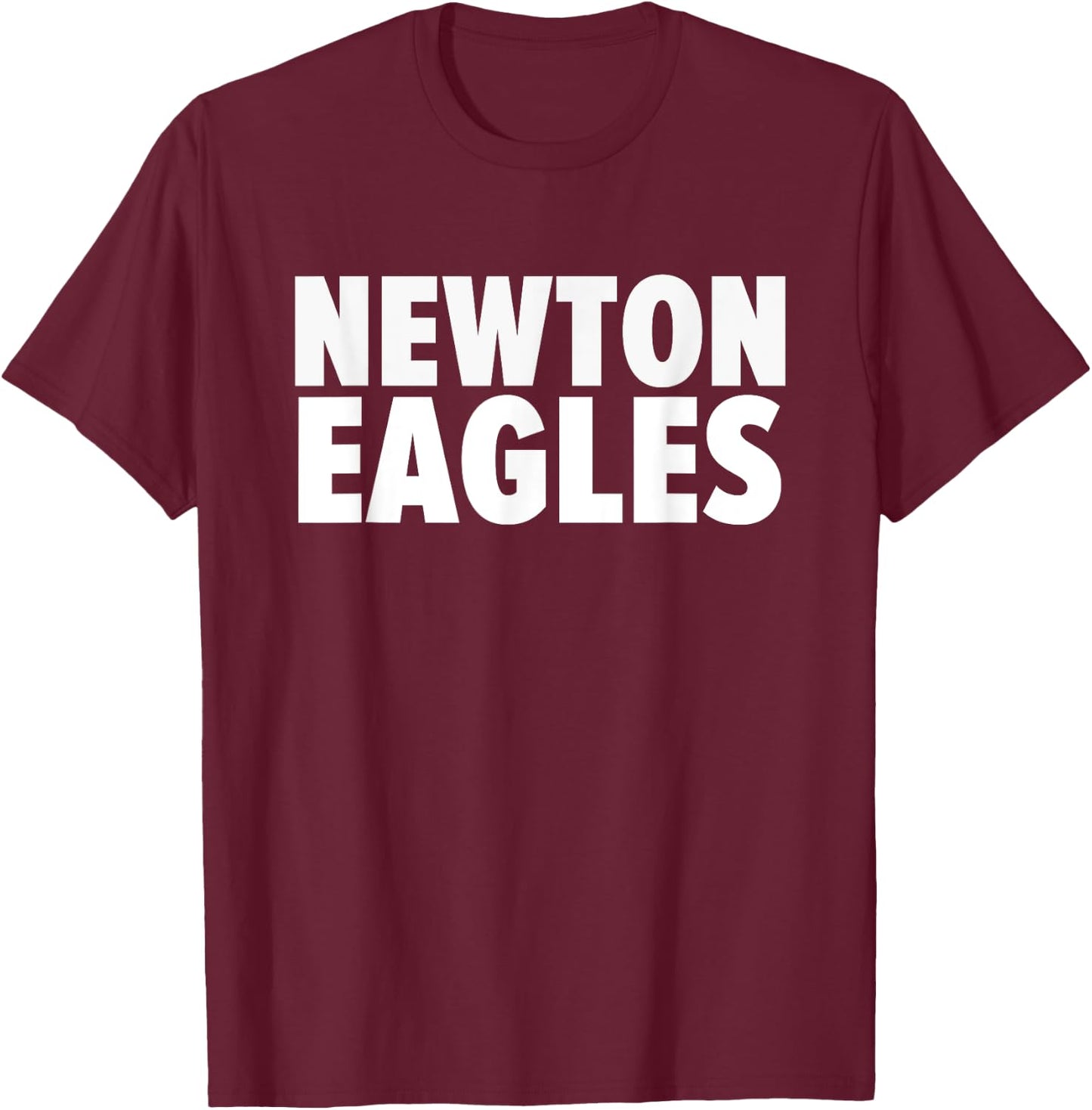 Newton Eagles Bold T-Shirt - T-Shirt | Maroon