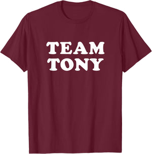 Team Tony T-Shirt - T-Shirt | Maroon