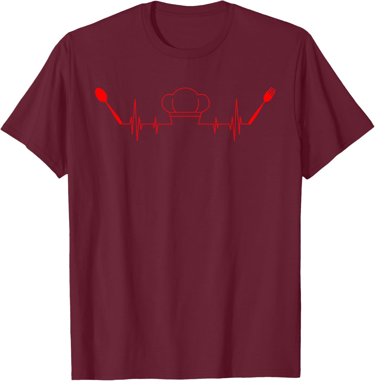Funny Cooking Gift Women Culinary Pastry Chef Cook T-Shirt - T-Shirt | Maroon