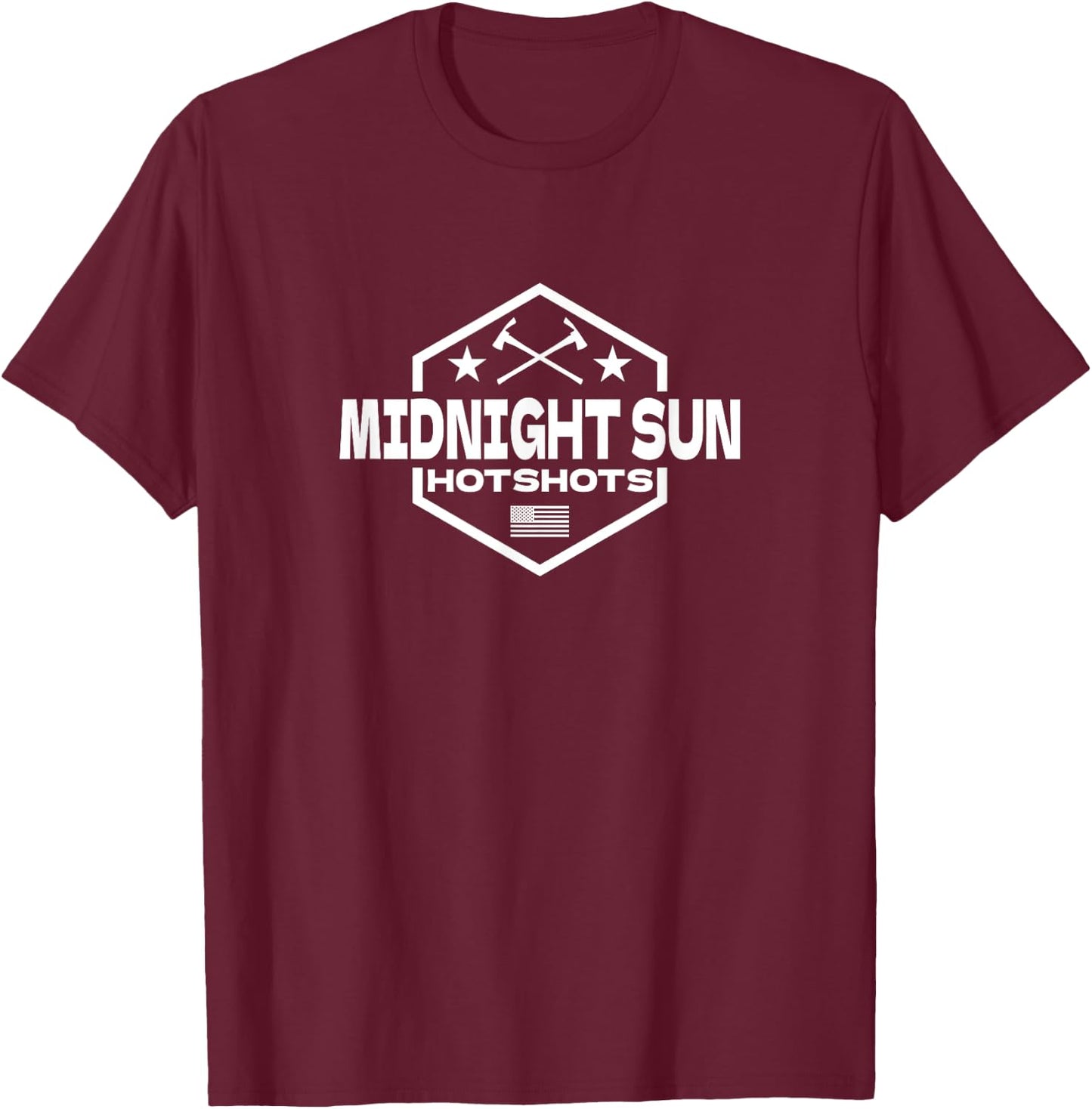 Midnight Sun Hotshots T-Shirt - T-Shirt | Maroon