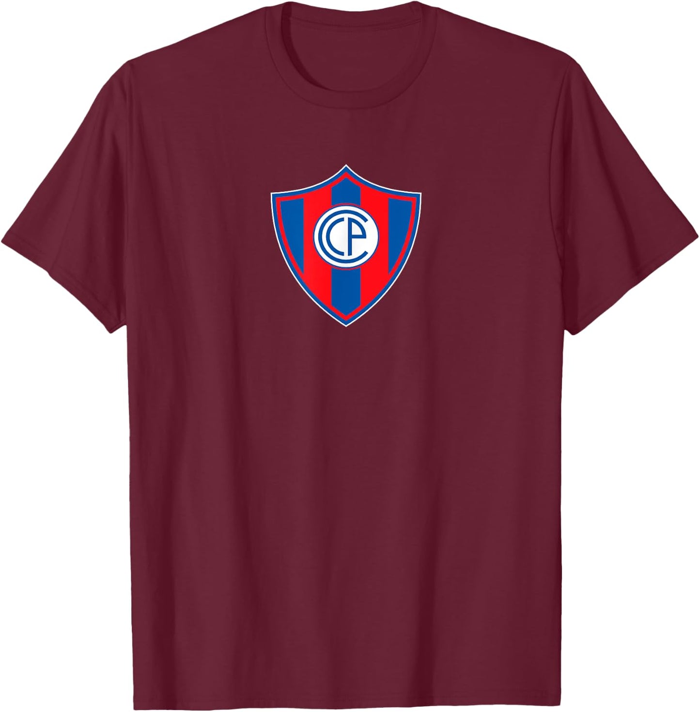 Cerro Porteño Asunción Paraguay , Small, Black T-Shirt - T-Shirt | Maroon