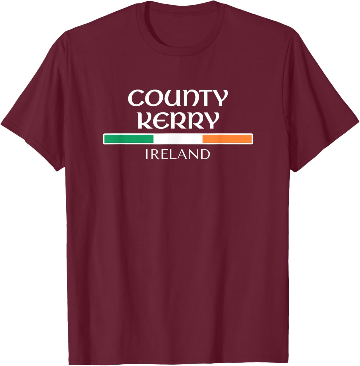 County Kerry Ireland T-Shirt - T-Shirt | Maroon