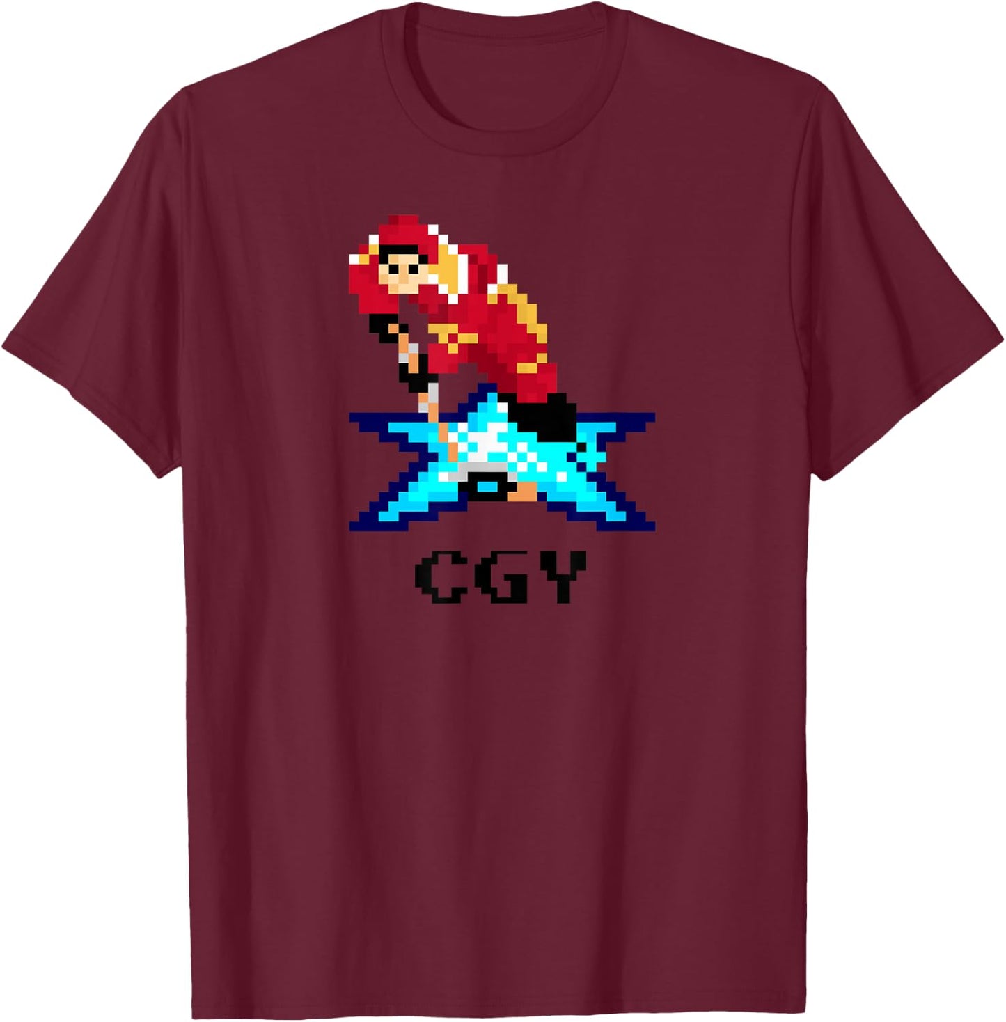 Ice Hockey - Calgary T-Shirt - T-Shirt | Maroon