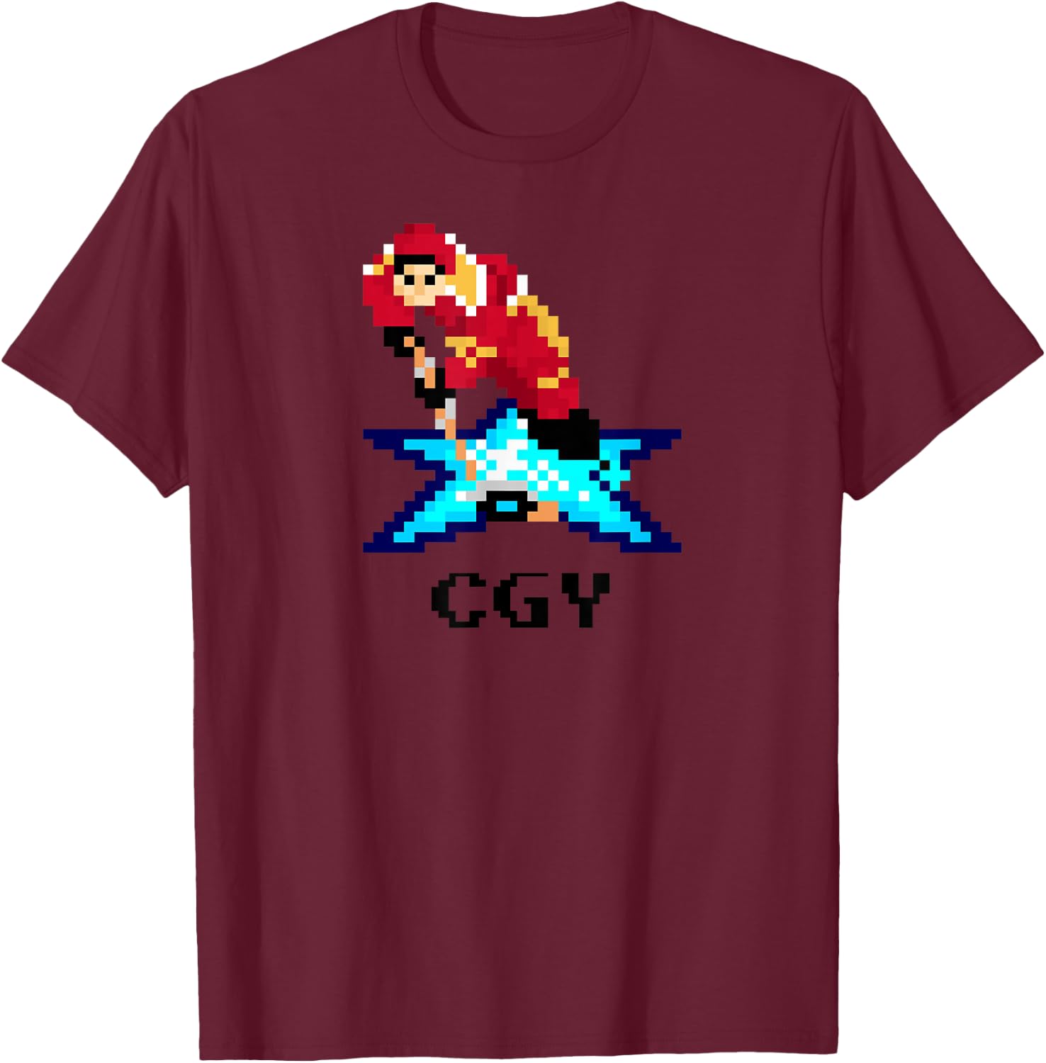 Ice Hockey - Calgary T-Shirt - T-Shirt | Maroon