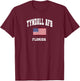 Tyndall AFB T-Shirt - T-Shirt | Maroon