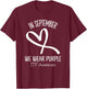 Heart Ribbon Immune Thrombocytopenia Platelets ITP Awareness T-Shirt - T-Shirt | Maroon