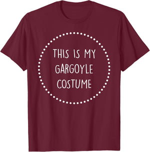 Gargoyle Costume T-Shirt - T-Shirt | Maroon