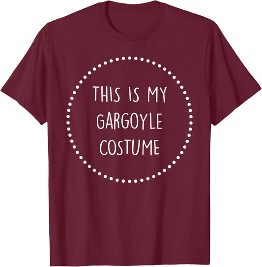 Gargoyle Costume T-Shirt - T-Shirt | Maroon