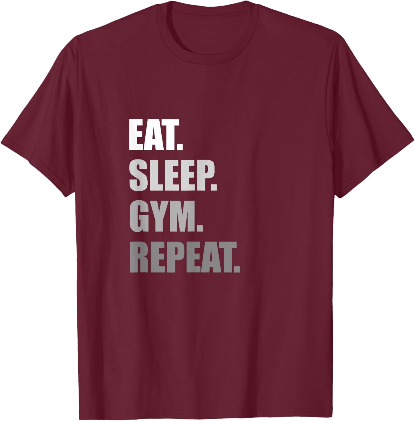 Funny Gym Workout T-Shirt - T-Shirt | Maroon