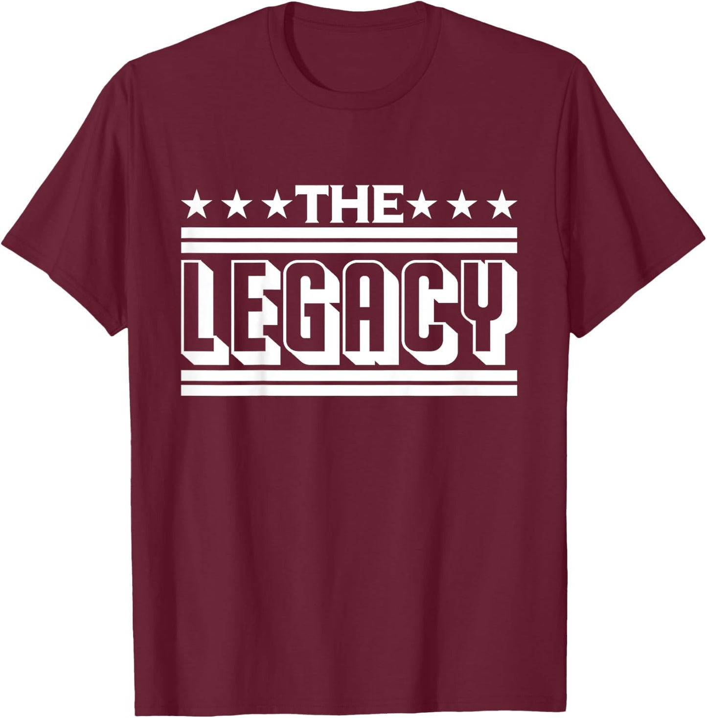 Kids The Legend The Legacy Matching Father son Father’s day T-Shirt - T-Shirt | Maroon
