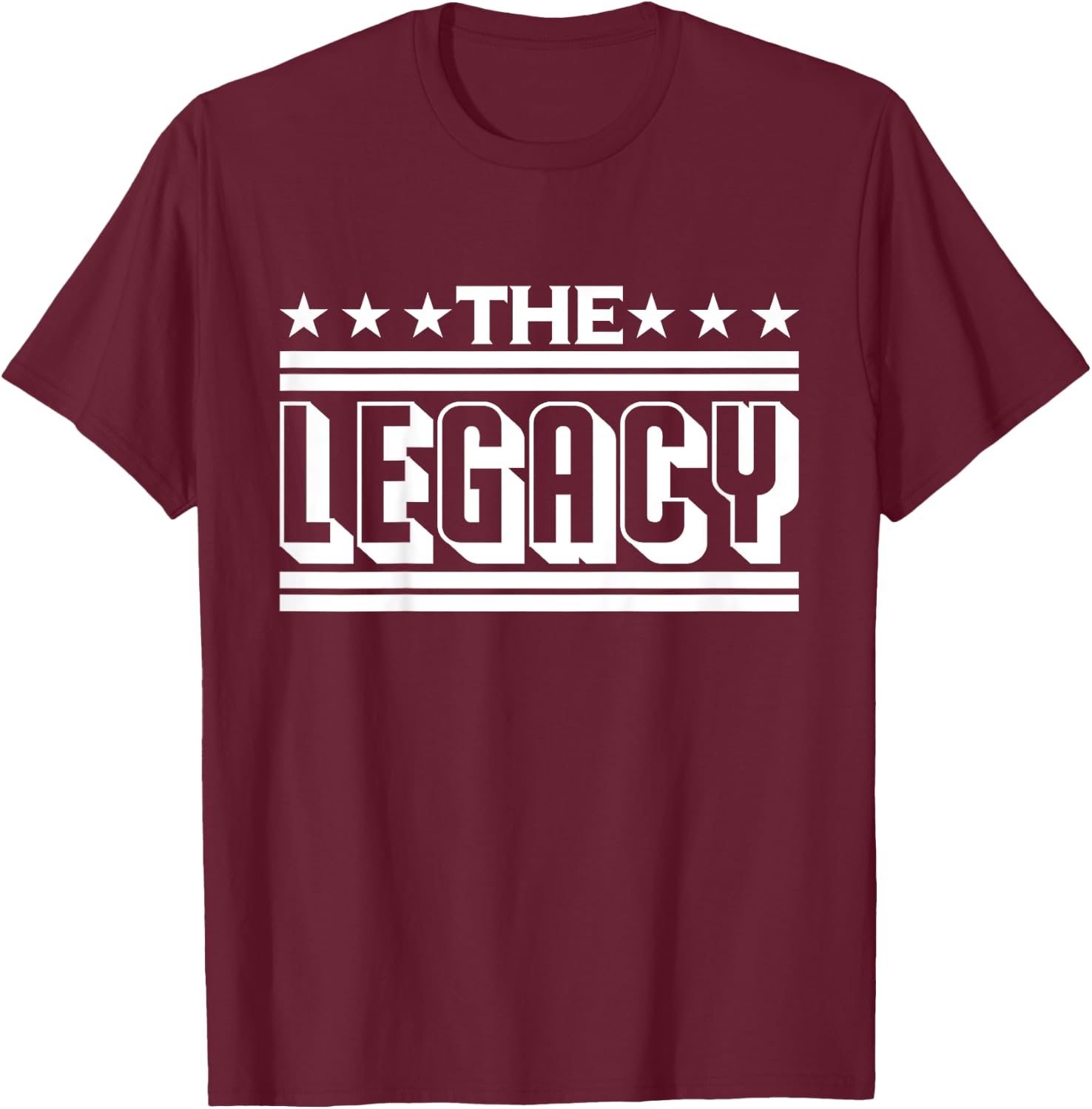 Kids The Legend The Legacy Matching Father son Father’s day T-Shirt - T-Shirt | Maroon