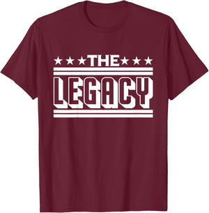 Kids The Legend The Legacy Matching Father son Father’s day T-Shirt - T-Shirt | Maroon