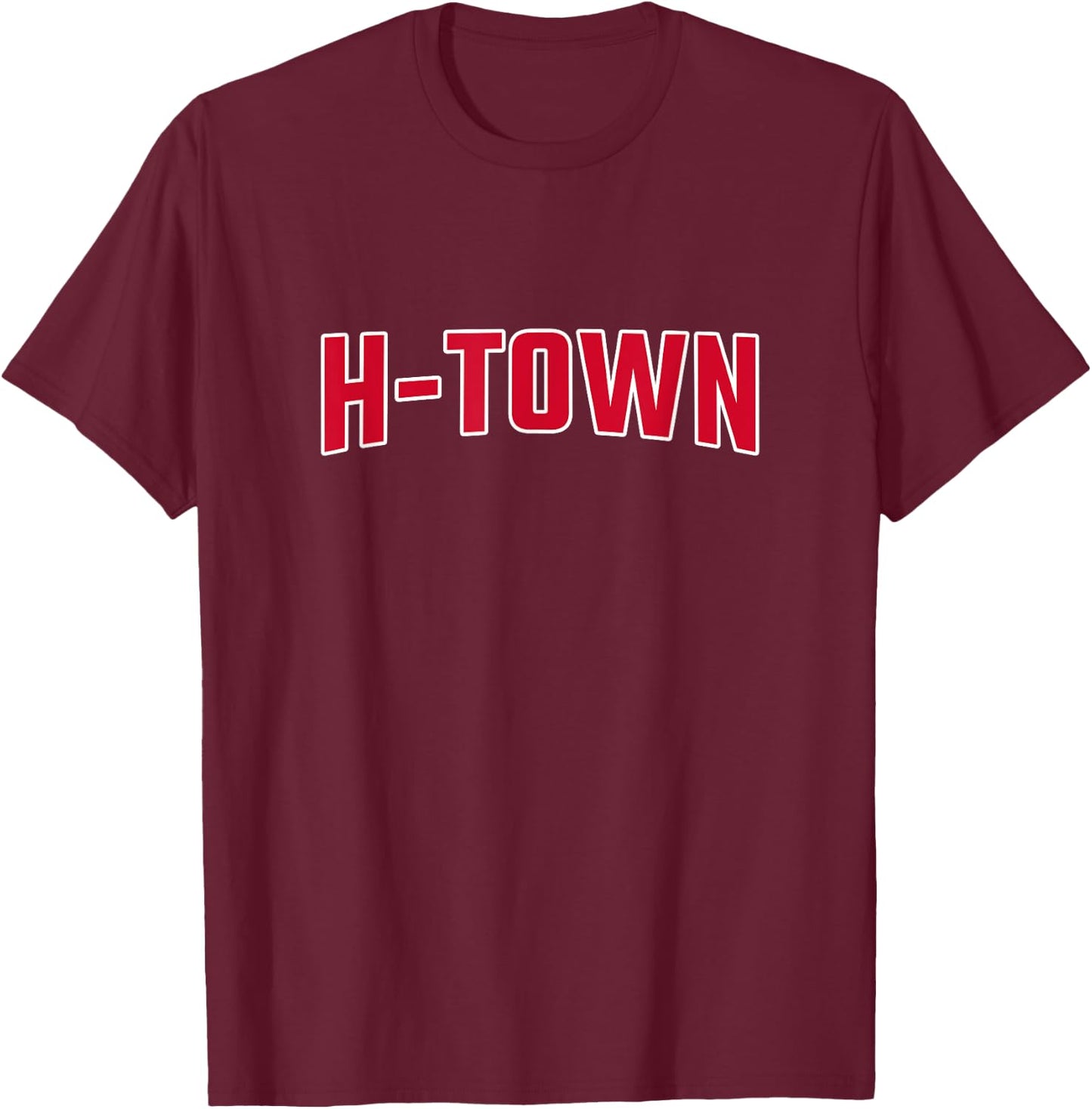 Houston - H-Town - Hometown Pride - Classic T-Shirt - T-Shirt | Maroon