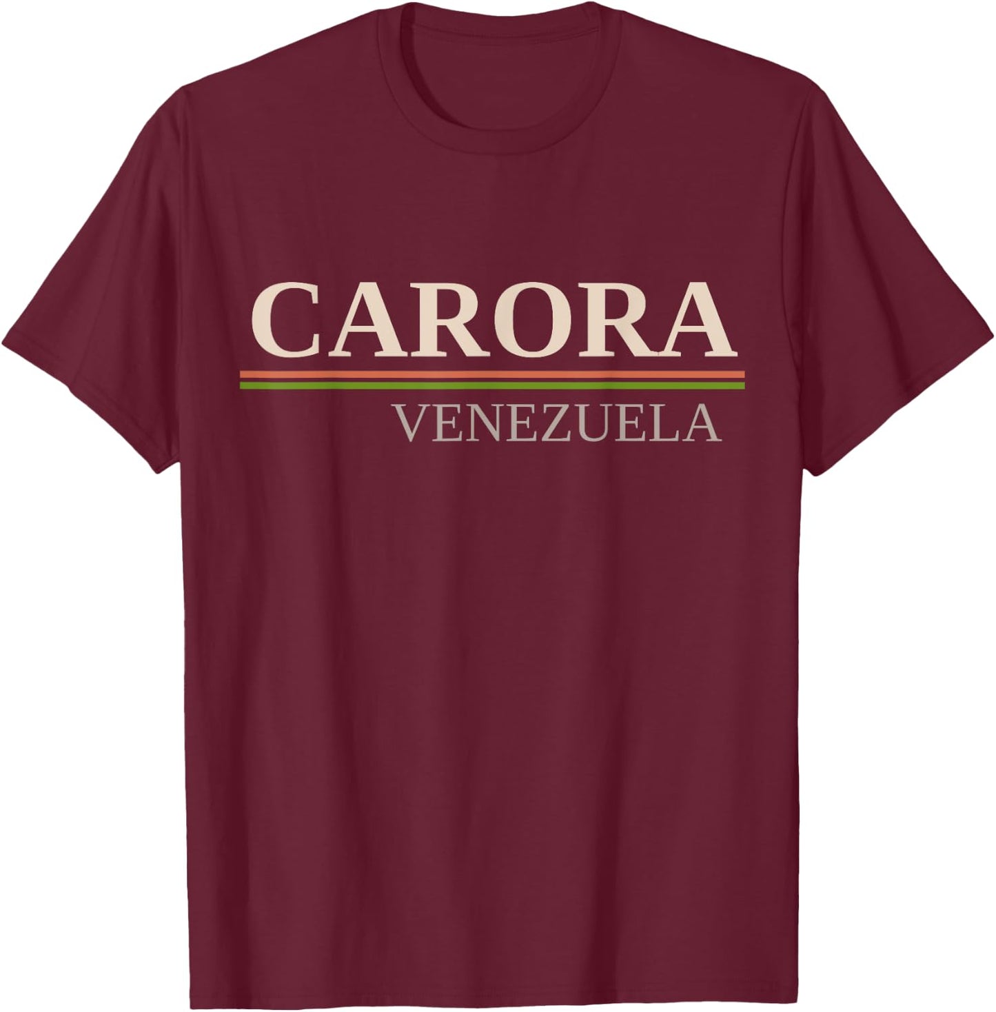 Carora Venezuela T-Shirt - T-Shirt | Maroon
