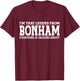Bonham Hometown TX Texas Home Roots Funny City Bonham T-Shirt - T-Shirt | Maroon