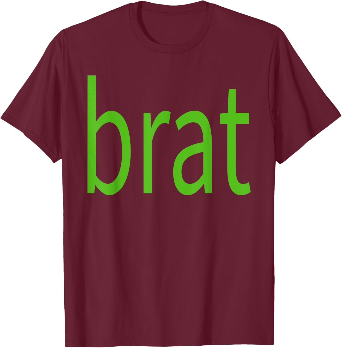Kamala Brat Kamala Harris for President 2028 Kamala Election T-Shirt - T-Shirt | Maroon