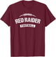 Red Raider Fulton Football Distressed HS T-Shirt - T-Shirt | Maroon