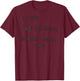 I LIKE BAD DECISIONS - SORRY MAMA X Make Memories Back Print T-Shirt - T-Shirt | Maroon